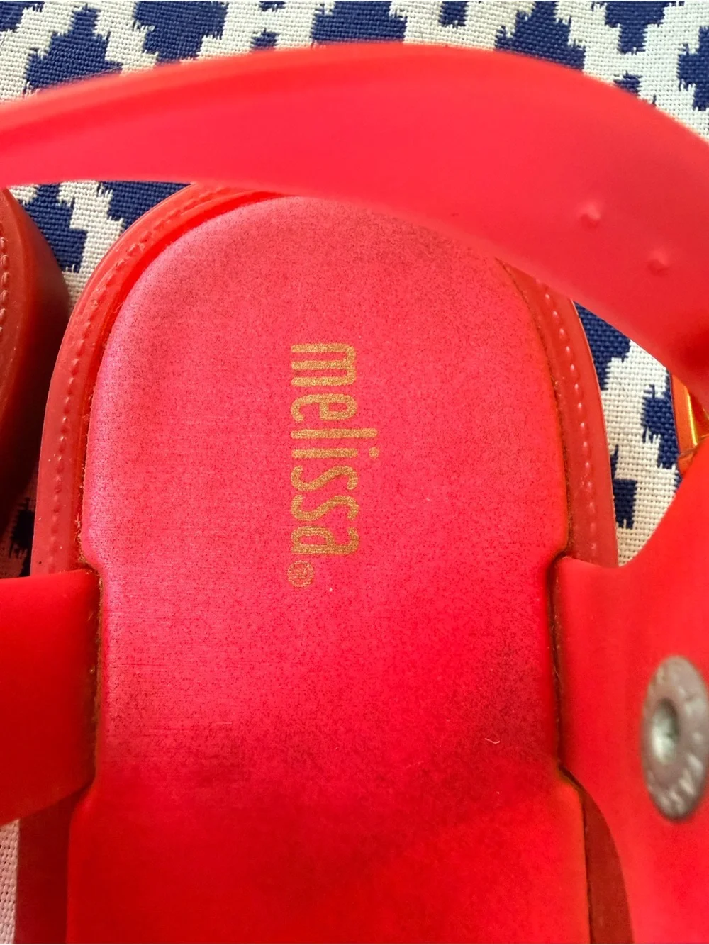 Melissa Flox Neon Pink Jelly Gladiator Sandals – Size 8